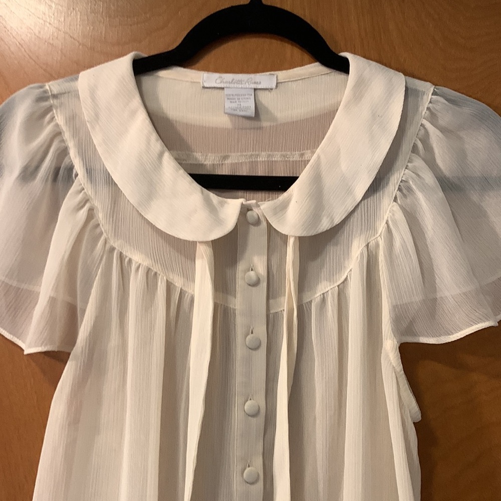 Cream blouse - Picture 2 of 2